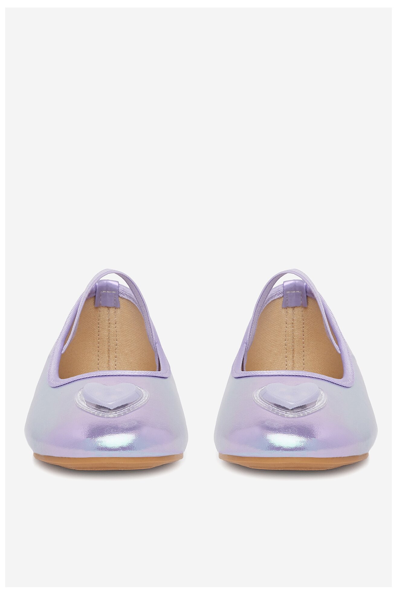 Baleriny Nelli Blu JD24-FD01-0819 Fioletowy