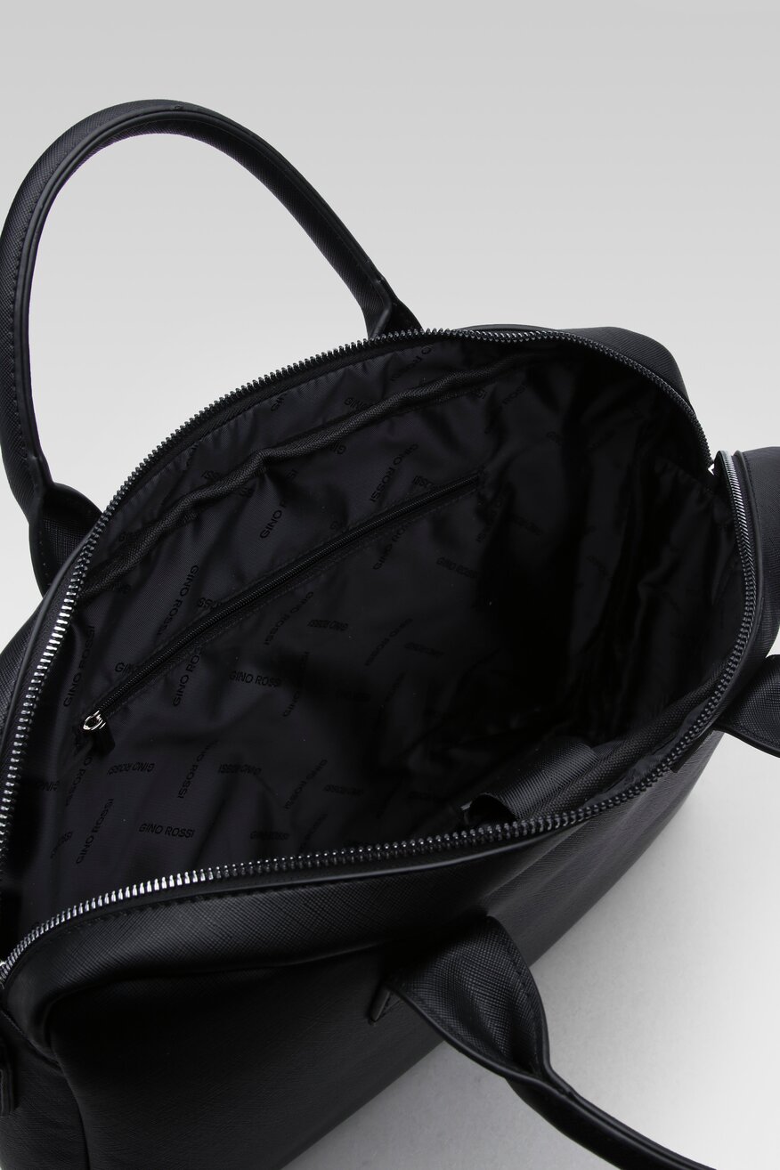 
                Gino Rossi - Torba na laptopa czarna - 5904862624808