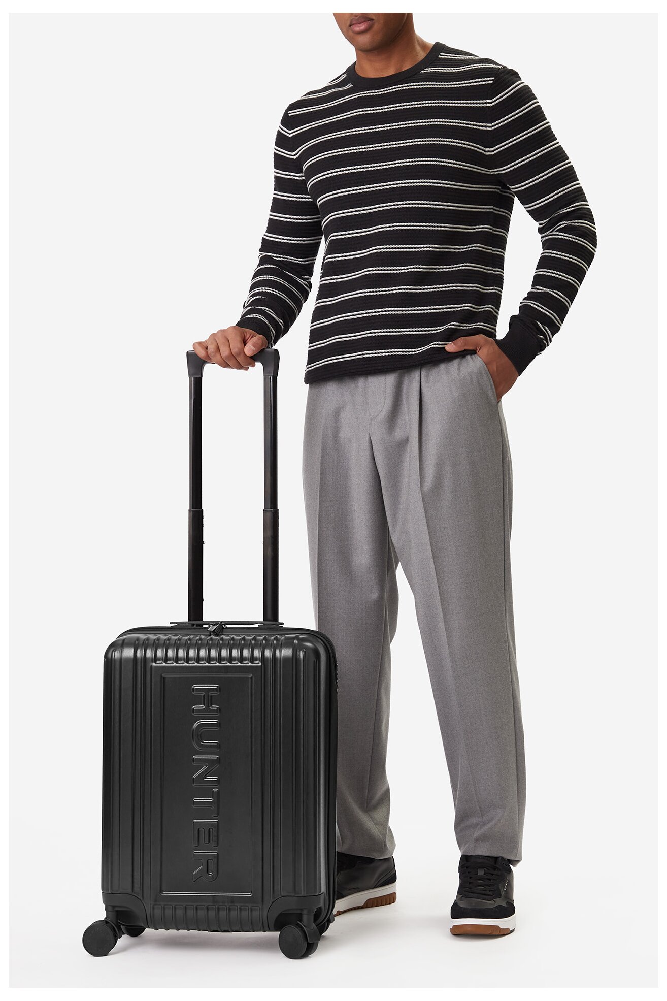 Валіза HUNTER CEO-HUNTER-S-001-08-BLACK ЧОРНИЙ