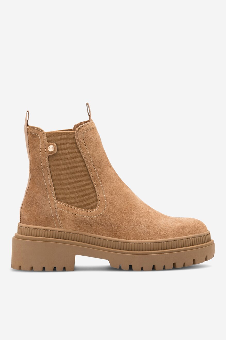 
                Lasocki - Skórzane botki - 5904862922867