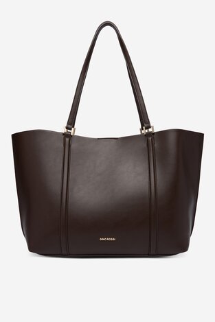 Сумка З Ремінцем Gino Rossi CEO-YANAY КОРИЧНЕВИЙ