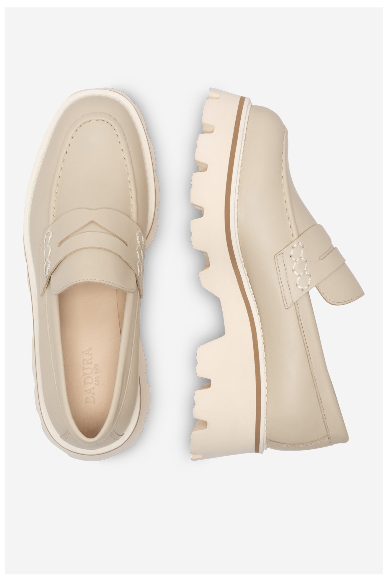 Mokaszin Badura GISELLE-24SS202 BÉZS