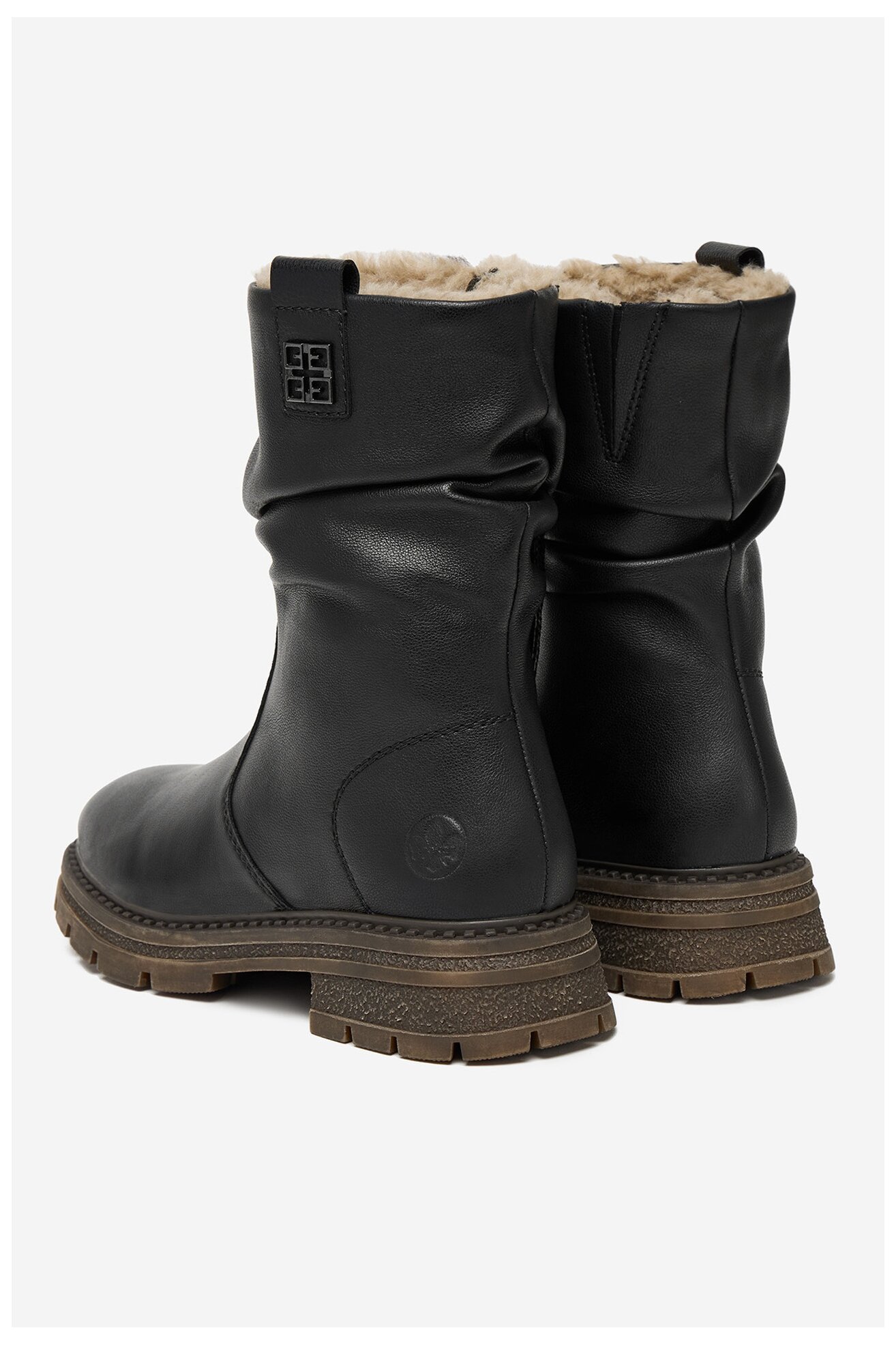 Bokacsizma Rieker CEO-Z9855-00 FEKETE