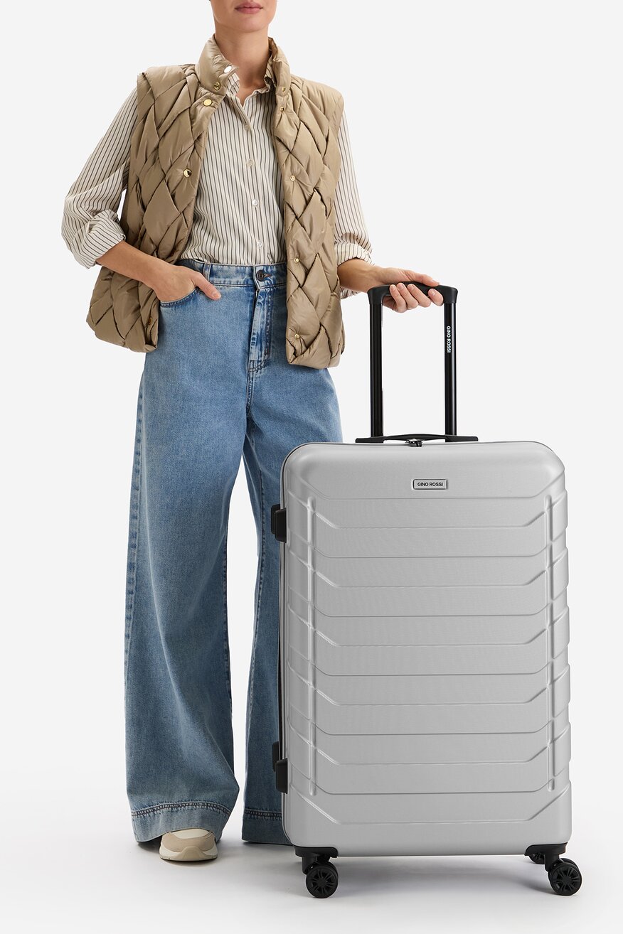 
                Kofer Gino Rossi SREBRNA - 5906751516102