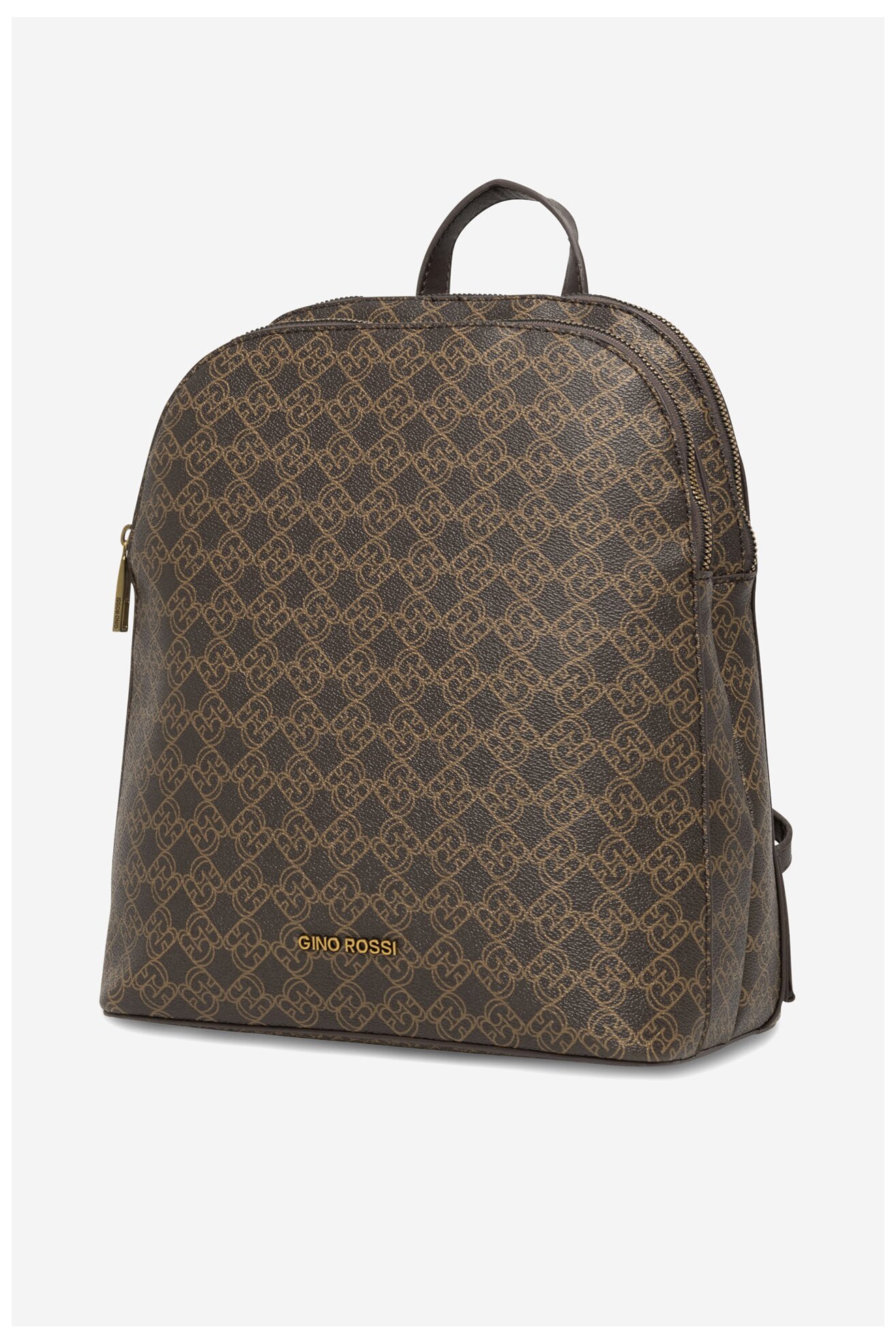 Plecak Gino Rossi TYLO-202 Brązowy ciemny