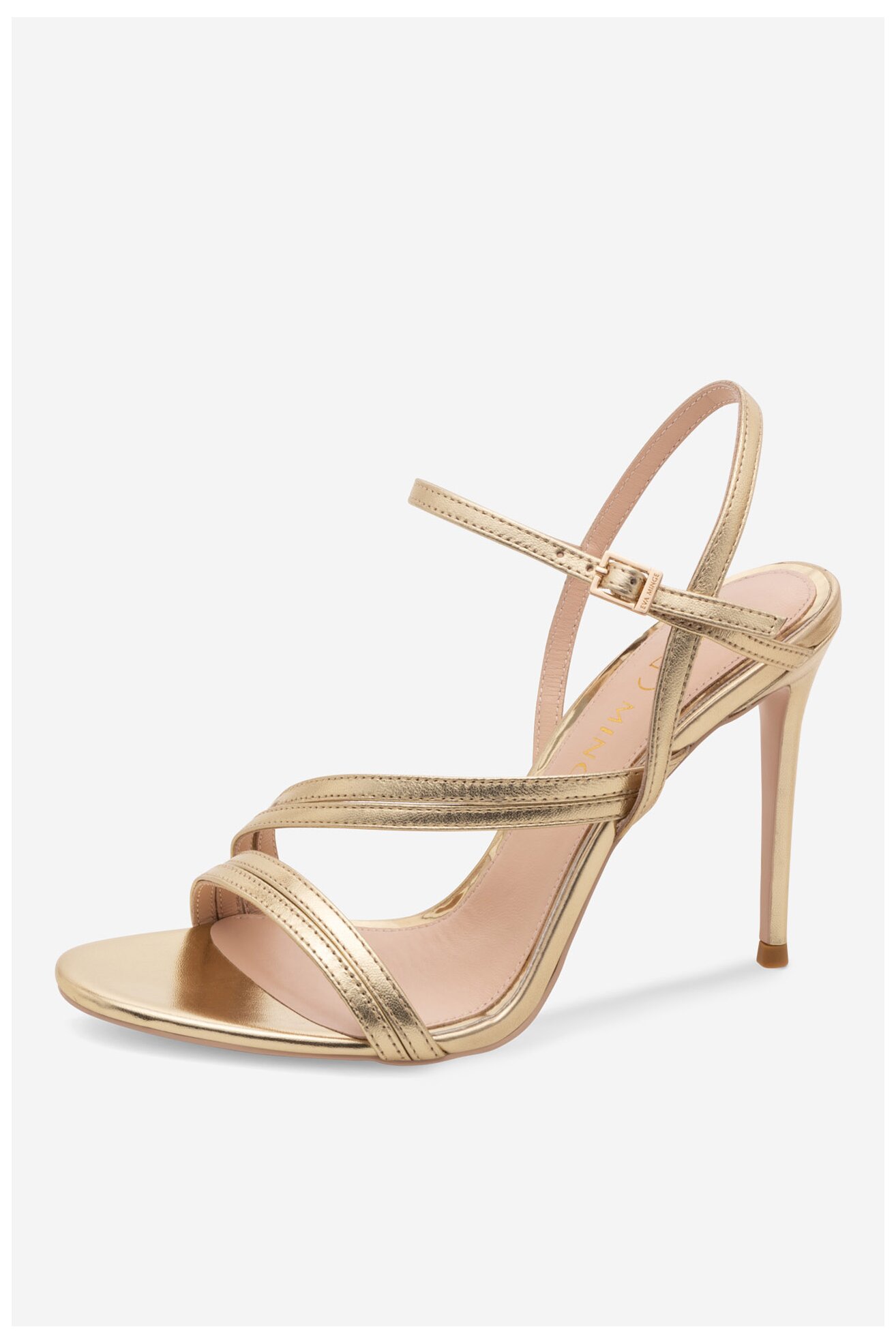 Сандали EVA MINGE CATHERINE-S9050-118 ЗЛАТИСТ