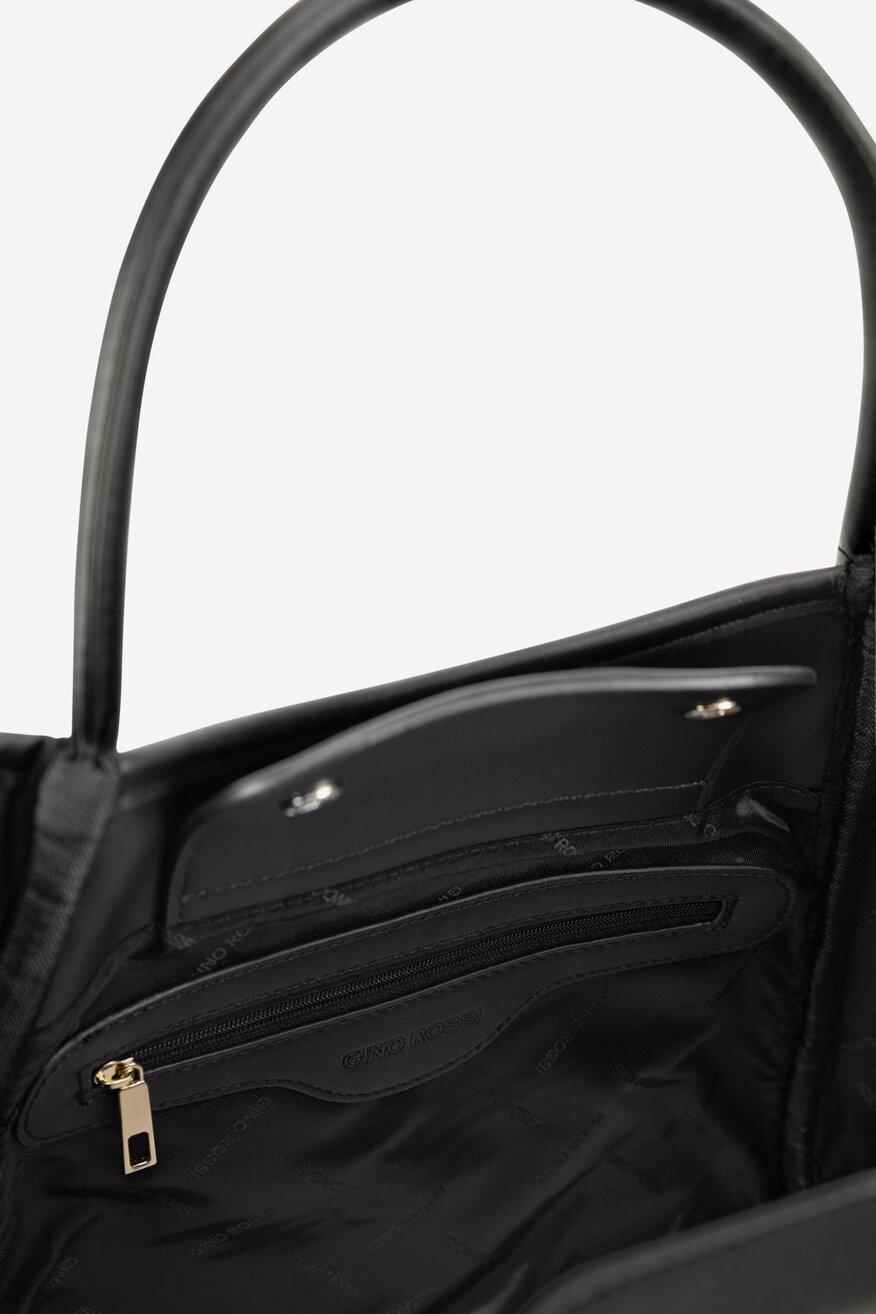 Дамска чанта Gino Rossi ЧЕРЕН - 5904248130367