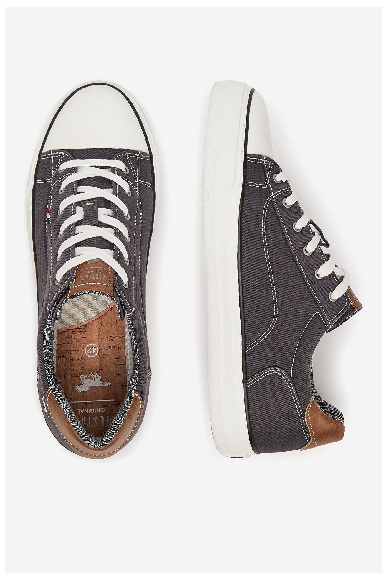 Trampki Mustang 1272-307 Czarny