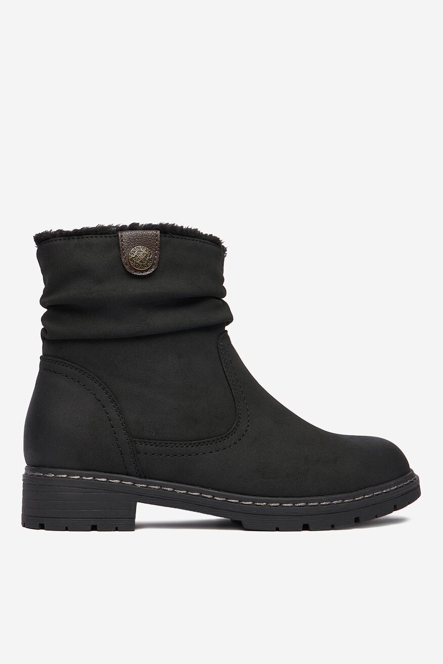 Botki Clara Barson CEO-CORNY H221008 Czarny - 5906751345436