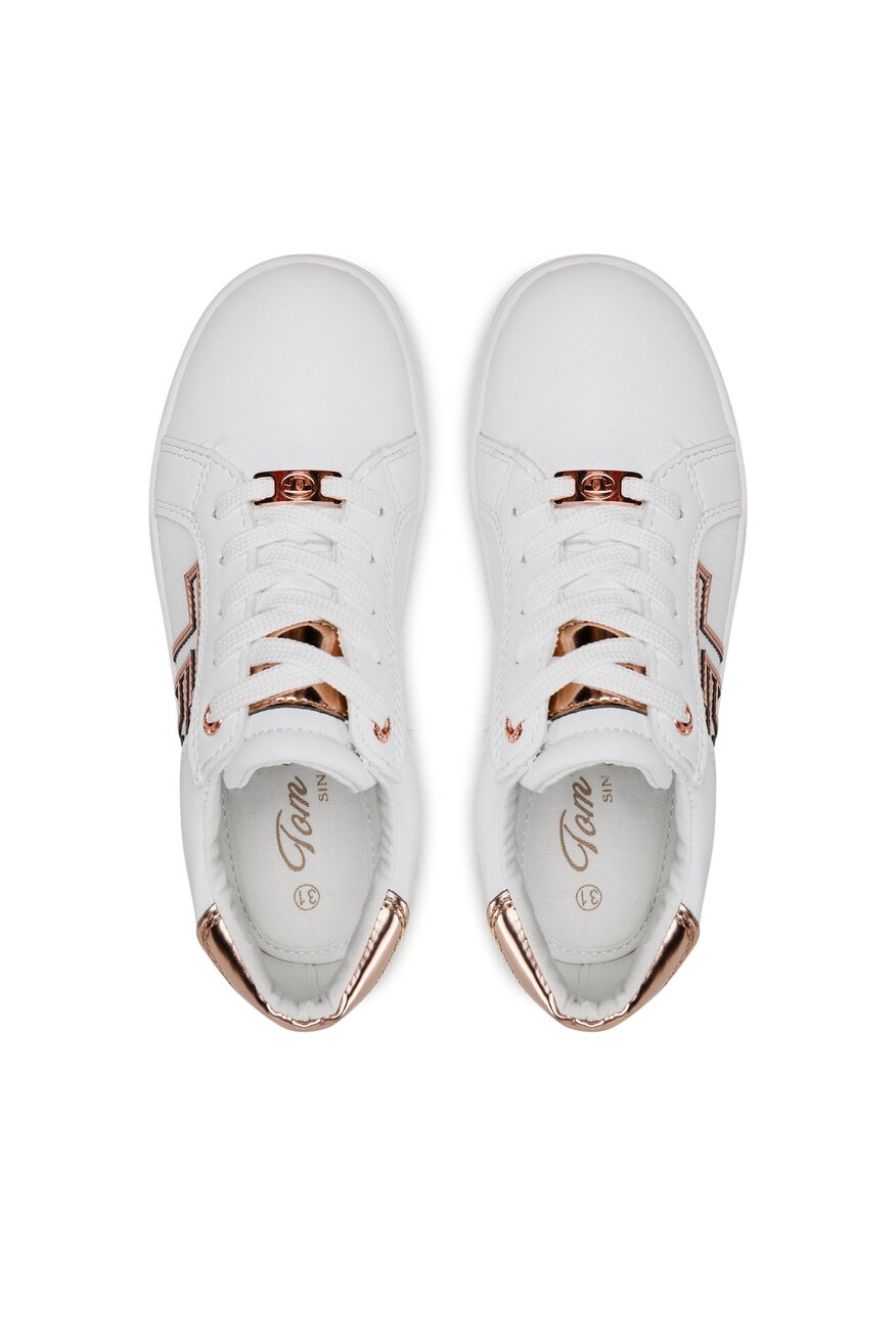 Tom Tailor - Półbuty pastelowe białe - 5904248545987