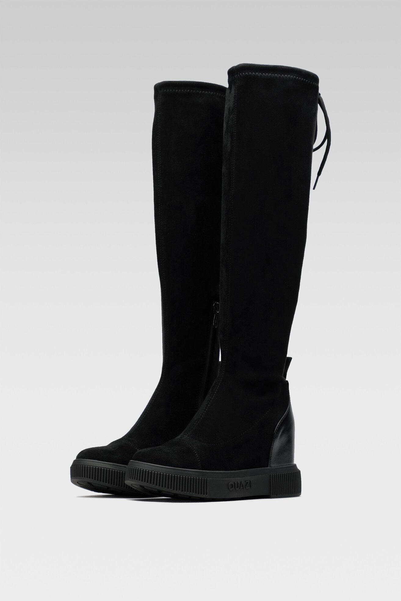 Kozaki Quazi NATTALIE-02 Czarny