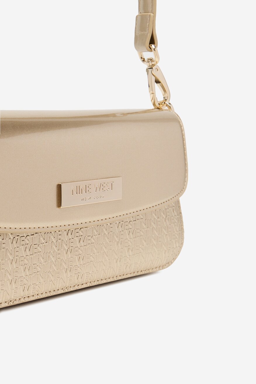 
                Дамска чанта NINE WEST ЗЛАТИСТ - 5906751259320