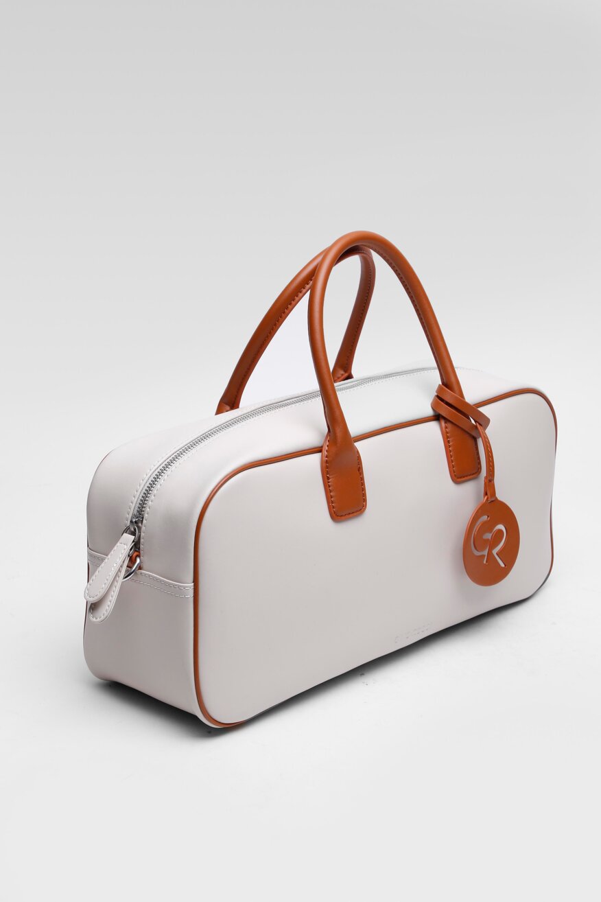 
                Gino Rossi - Torebka skórzana biała - 5903698770284