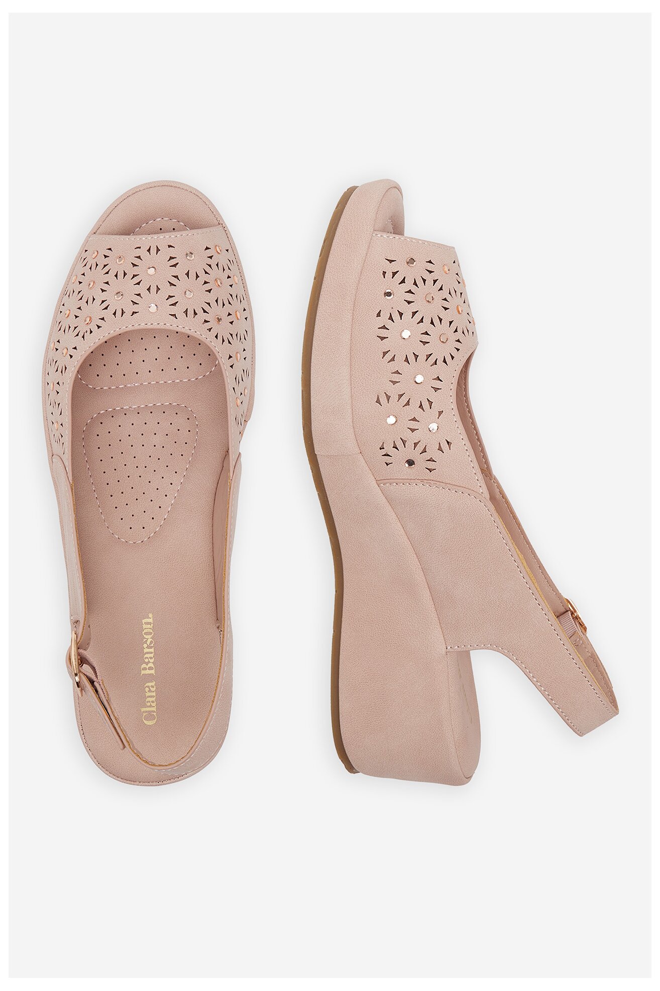 Sandały Clara Barson WFA3950-1 Różowy