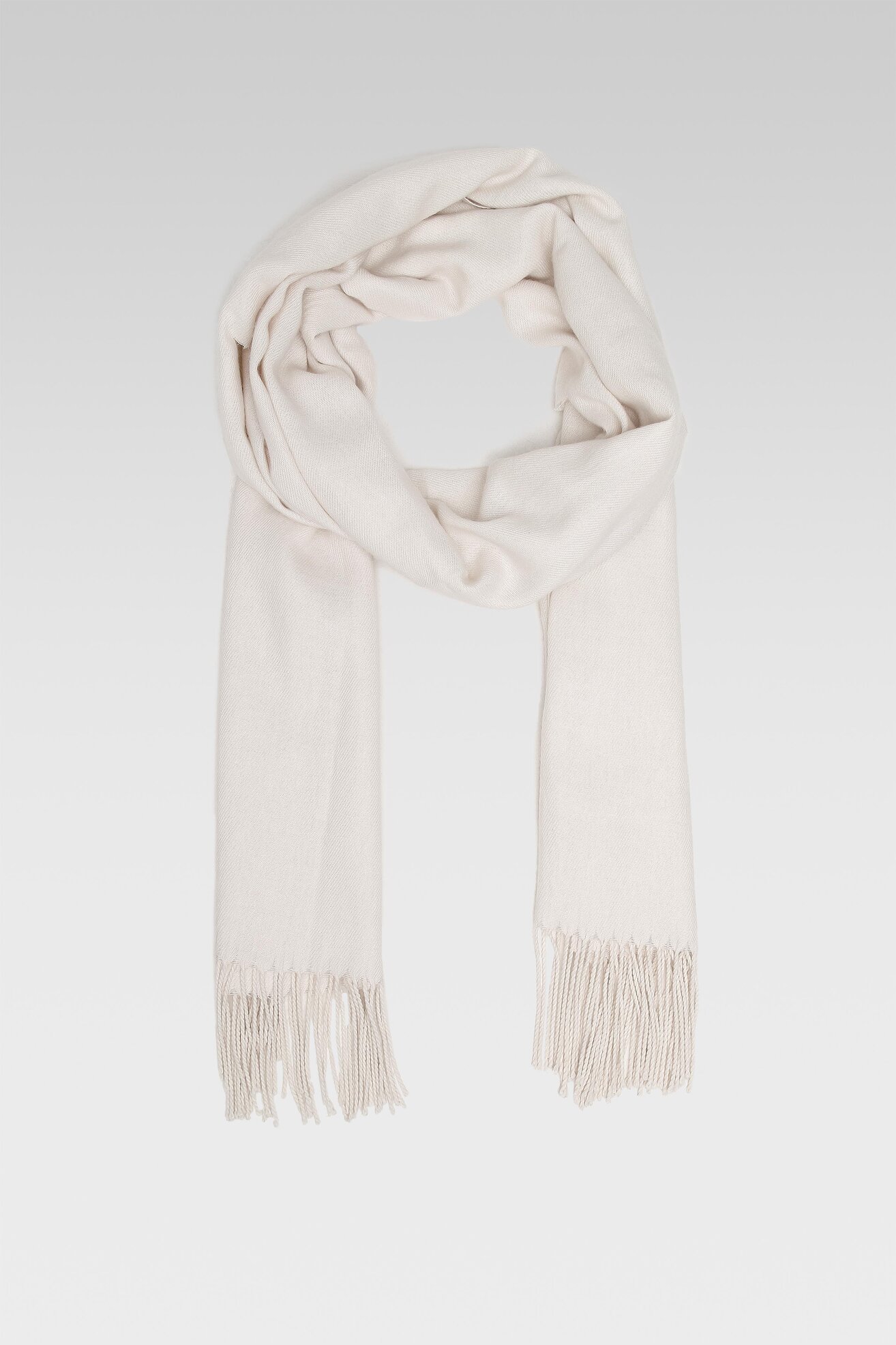 Szalik damski ACCCESSORIES 1W4-025-AW22 Biały