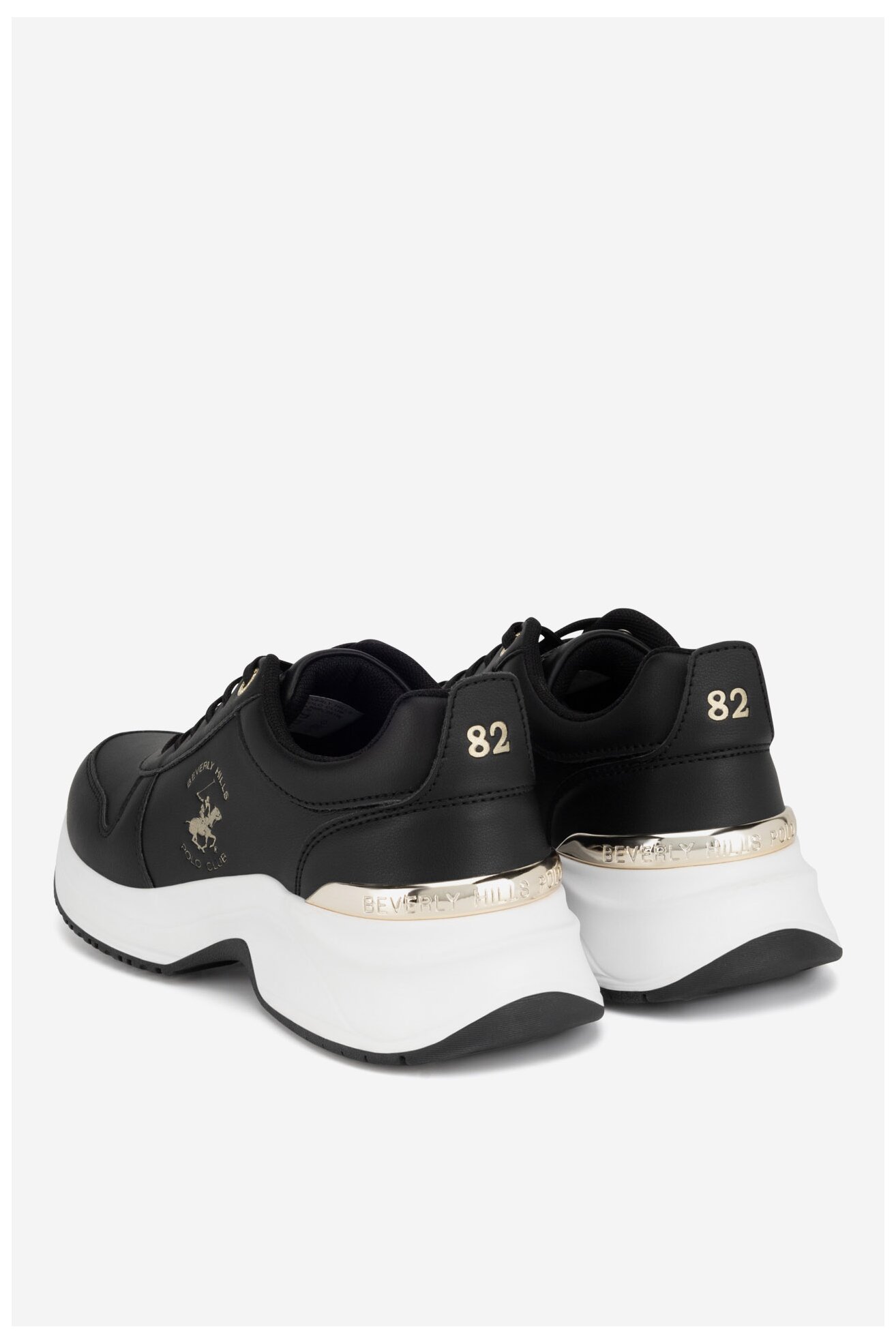 Sneakerși Beverly Hills Polo Club BHPC051W. NEGRU