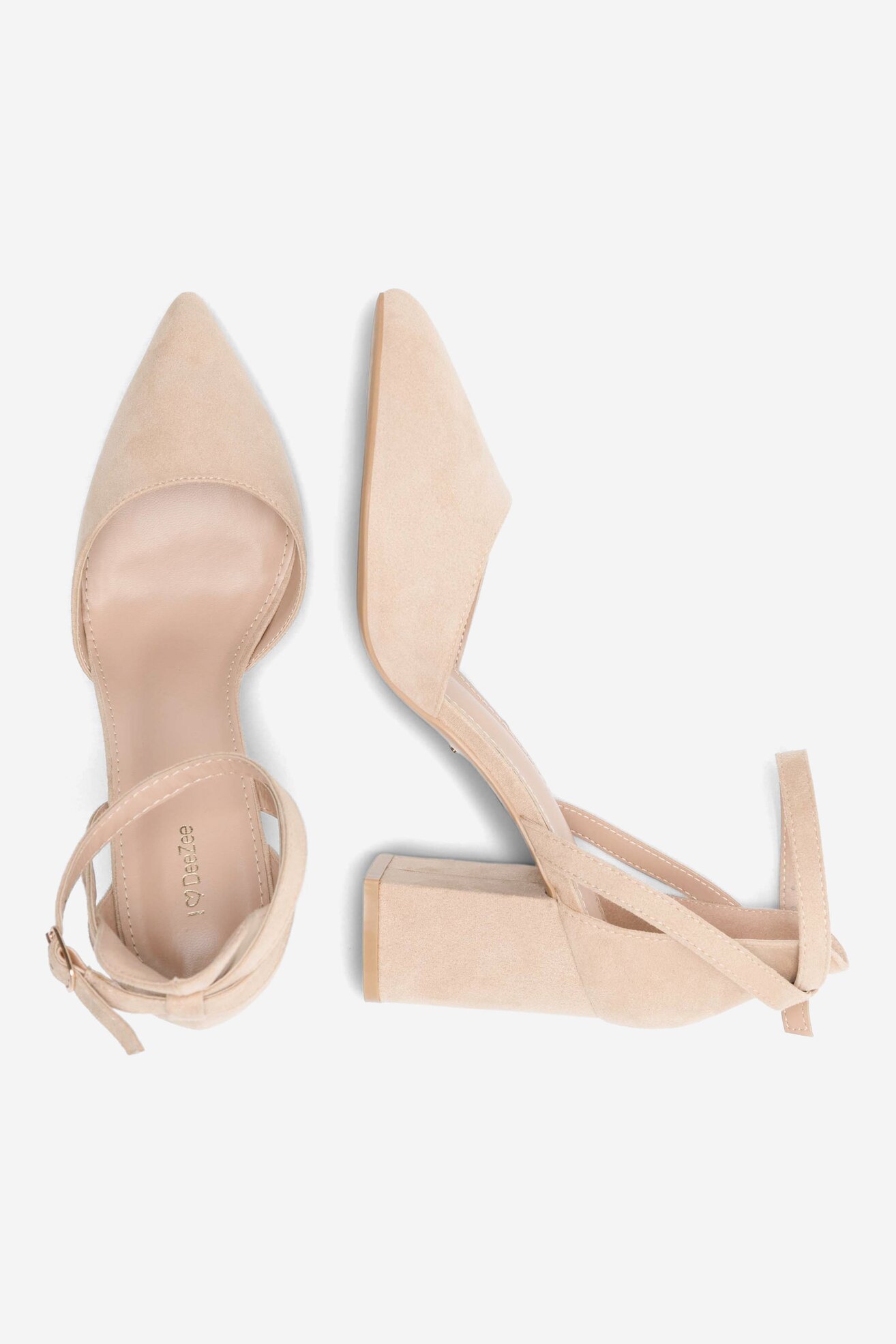 Czółenka DeeZee KL-HT6160 Beżowy