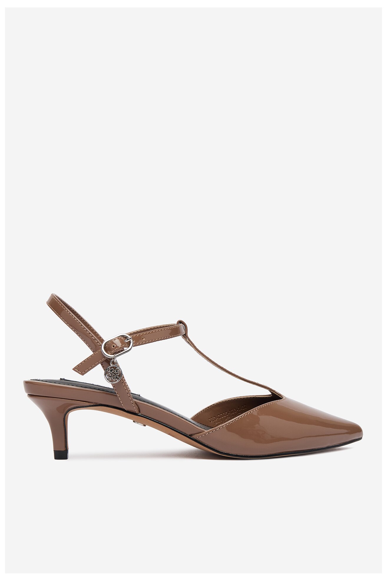 Czółenka NINE WEST CEO-CD25-123-1 Brązowy średni