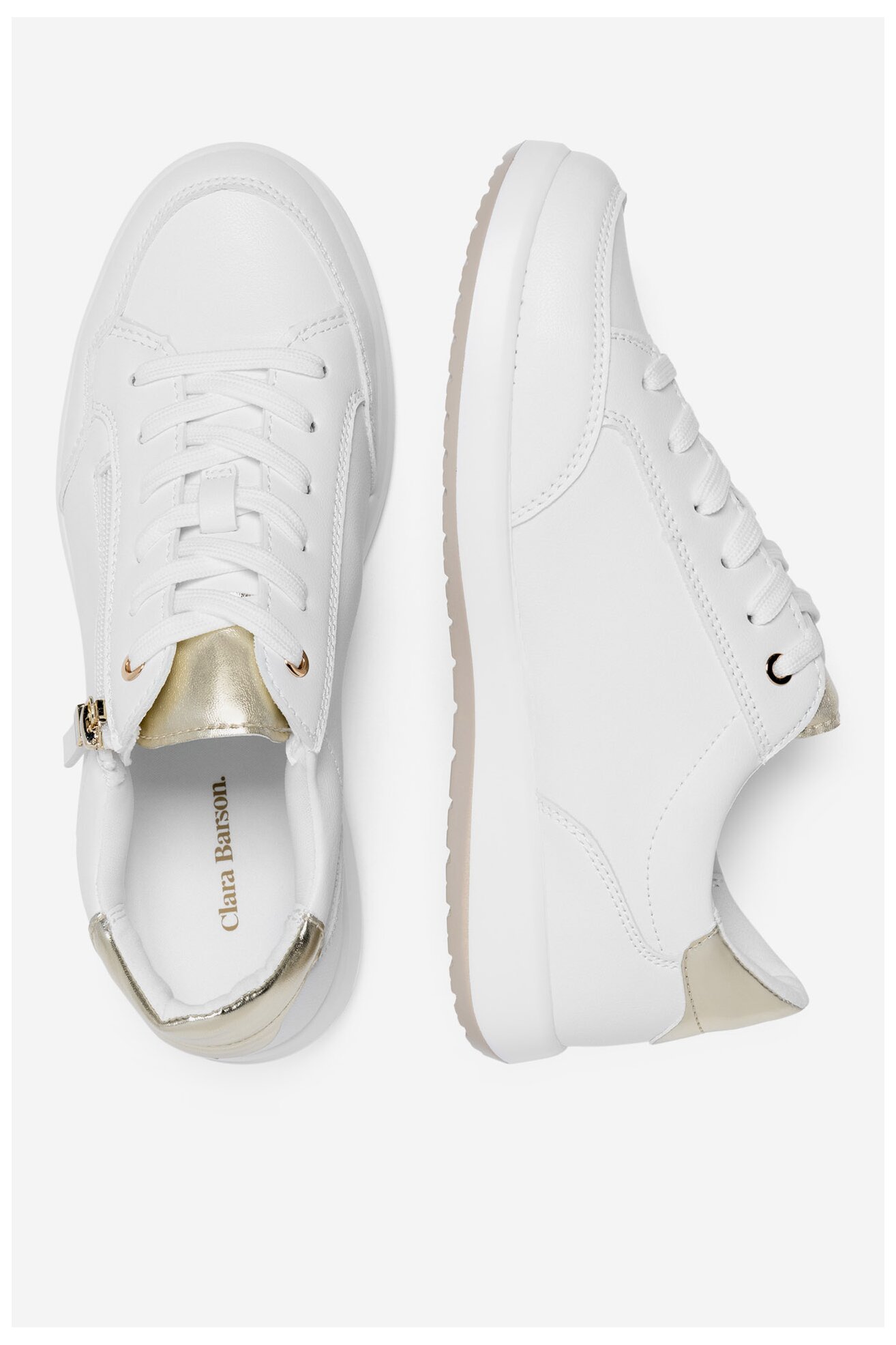 Sneakers Clara Barson WYL3761-1 Biały