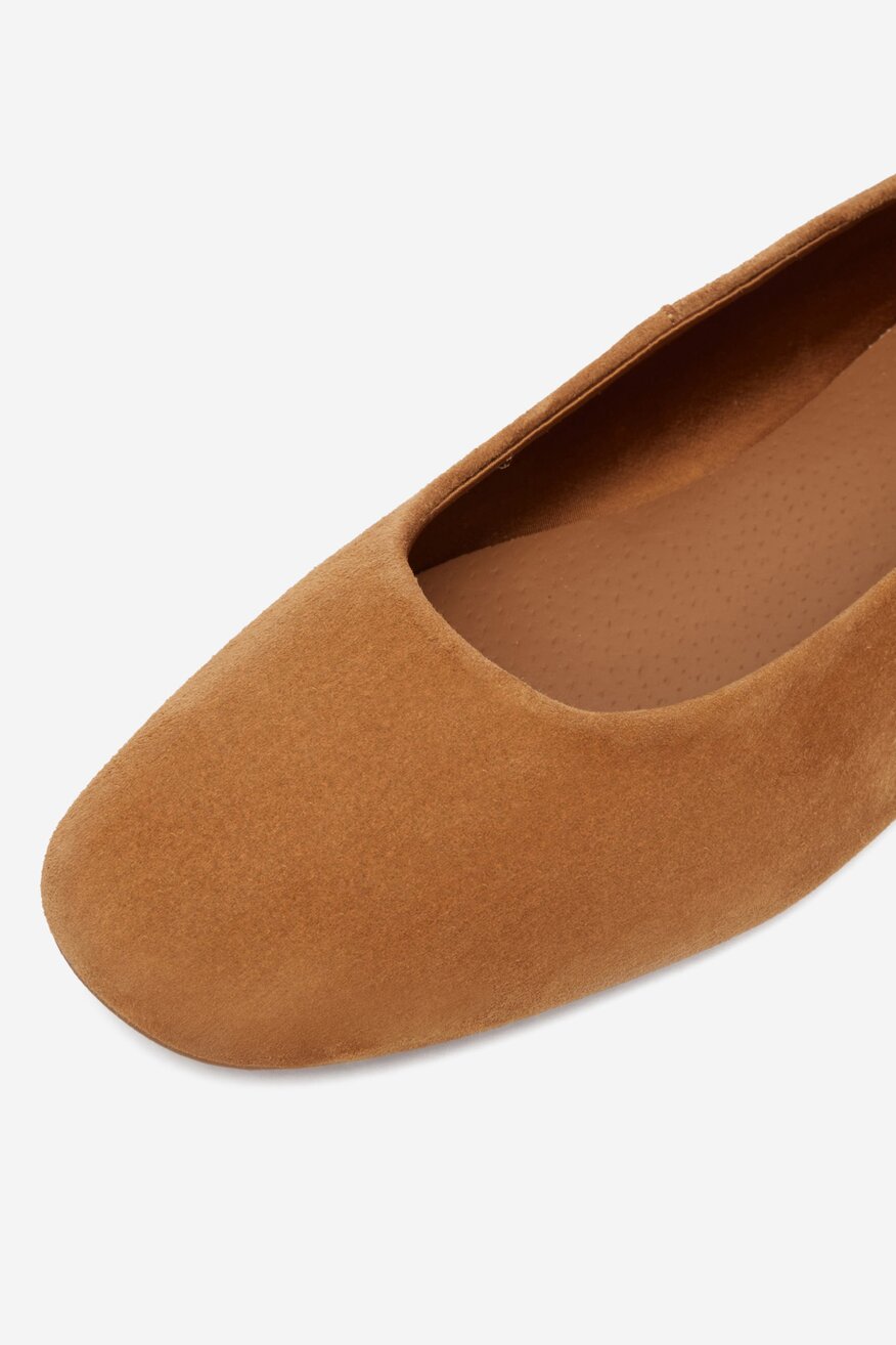 
                U.S. POLO ASSN. - Baleriny skórzane - 5906751922354