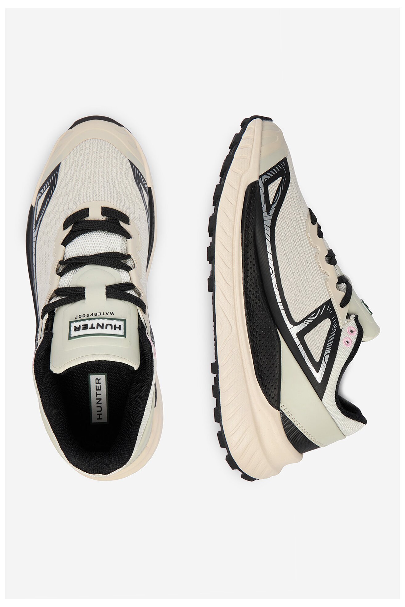 Încălțăminte de trekking HUNTER CANYON TRAIL WP (W) GRI