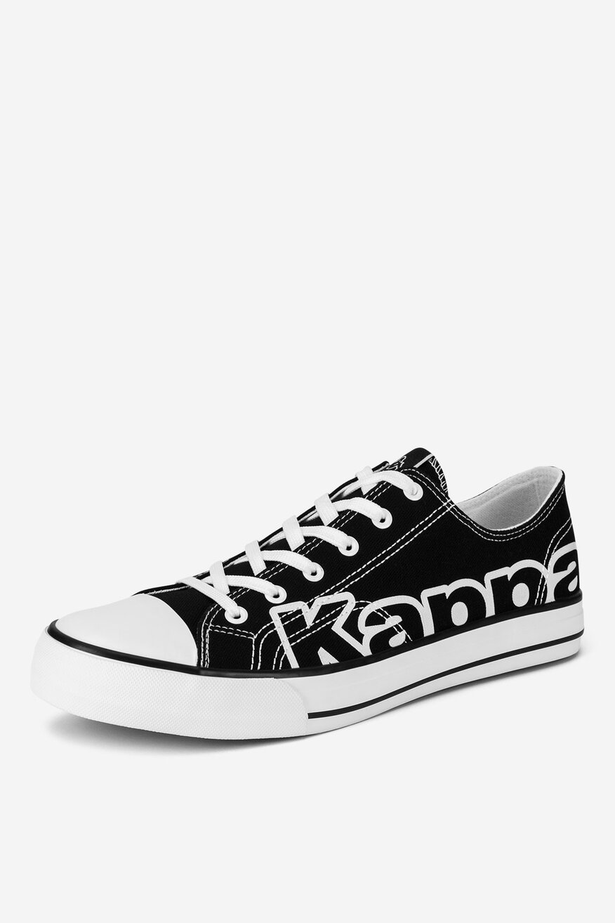 Plátěná obuv Kappa ČERNÁ - 5905588737315