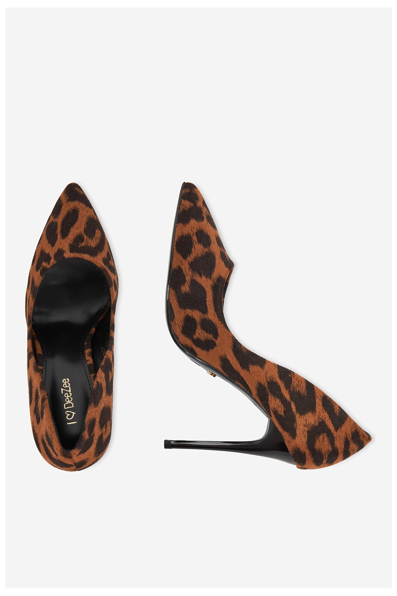 Lodičky DeeZee AB-4503-1 HNĚDÁ