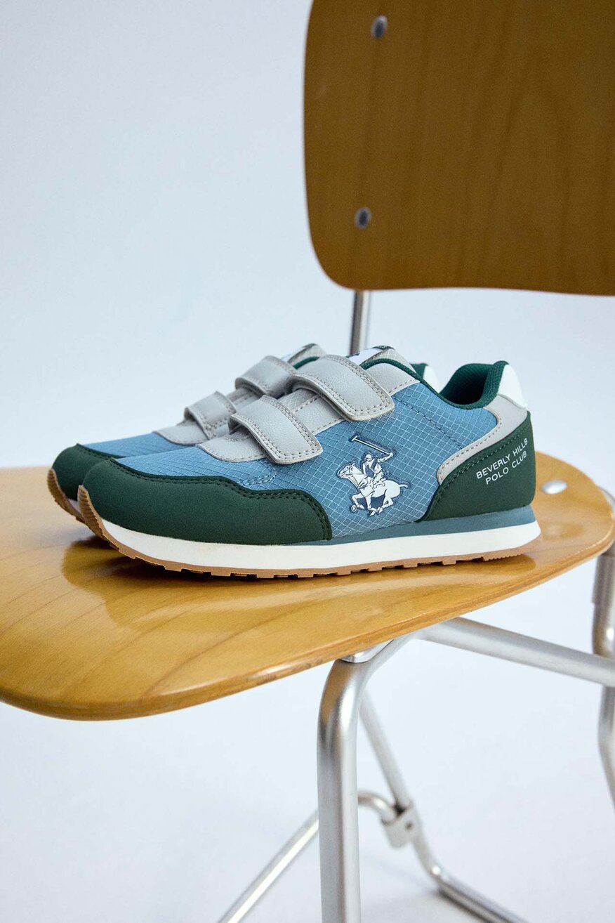 Beverly Hills Polo Club - Sneakersy na rzepy - 5906751230749