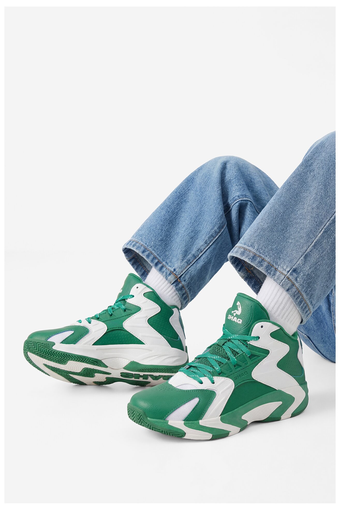 Obuwie sportowe SHAQ EO-DEVASTATOR 2.0 AQ95042B-GW Zielony