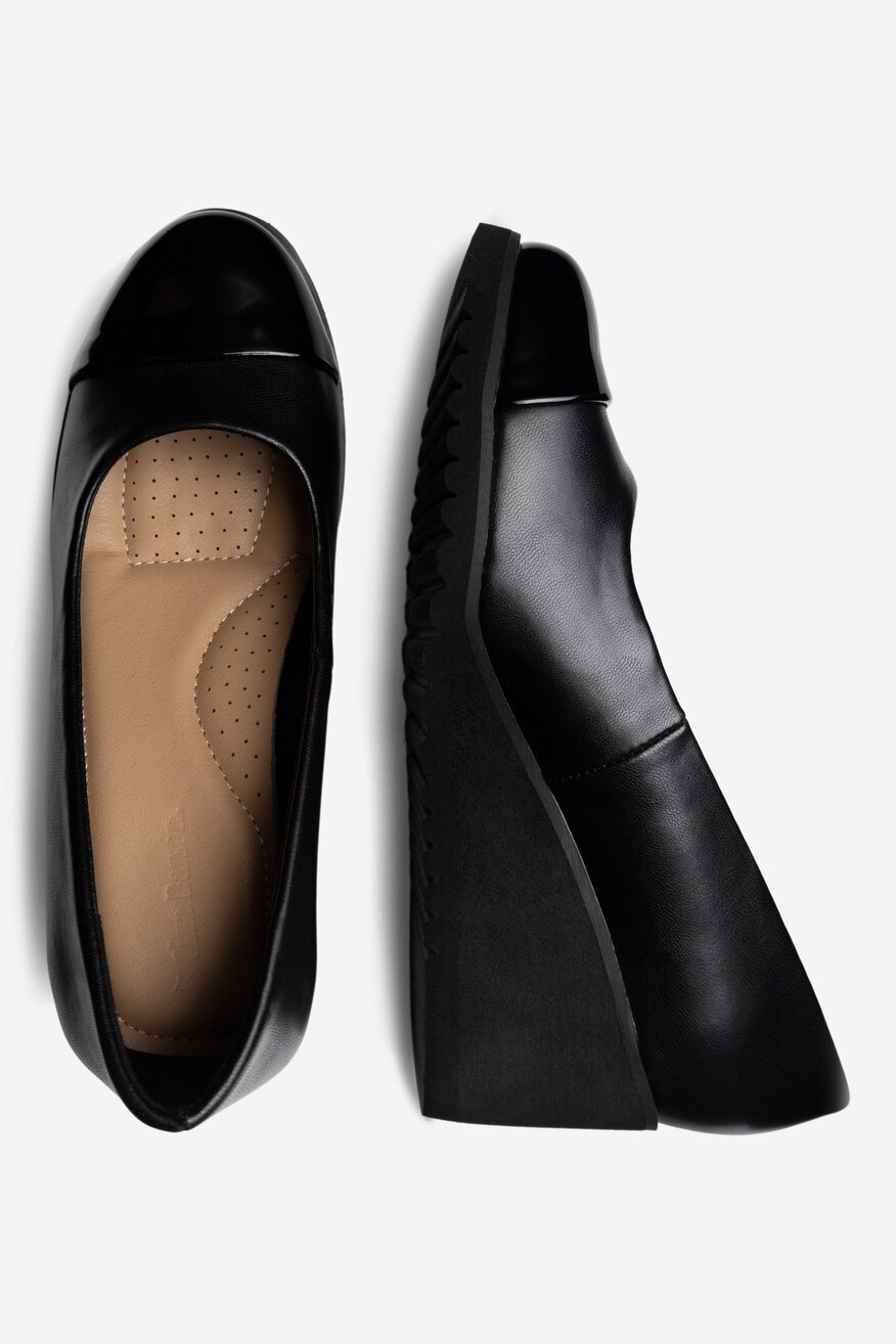 Clara Barson - Czółenka na koturnie - 5905588703013