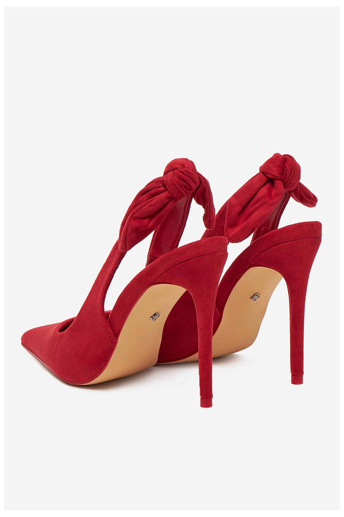 Czółenka DeeZee YUC1996-P-B1G Czerwony