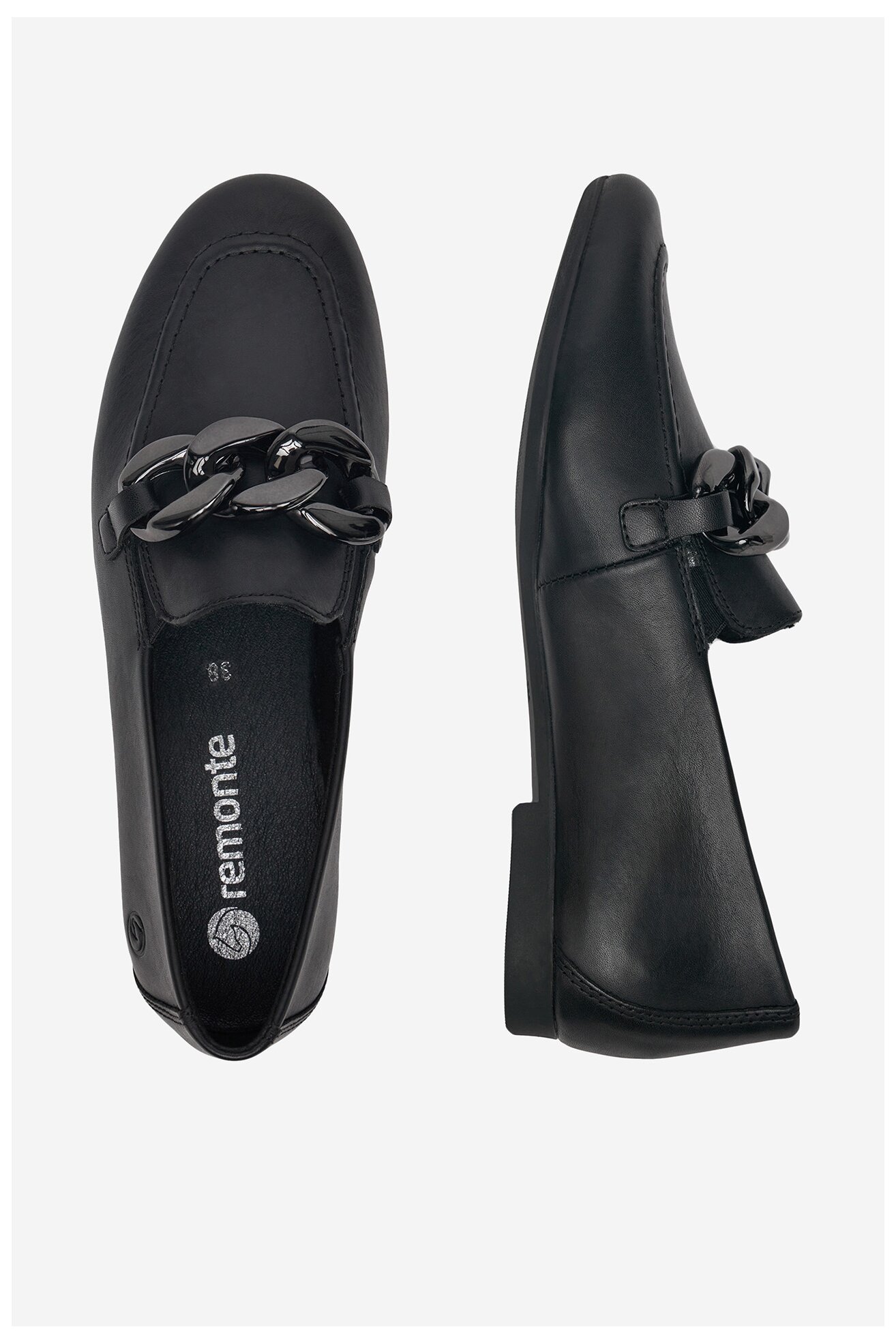 Mokasyn Remonte D0K00-00 Czarny