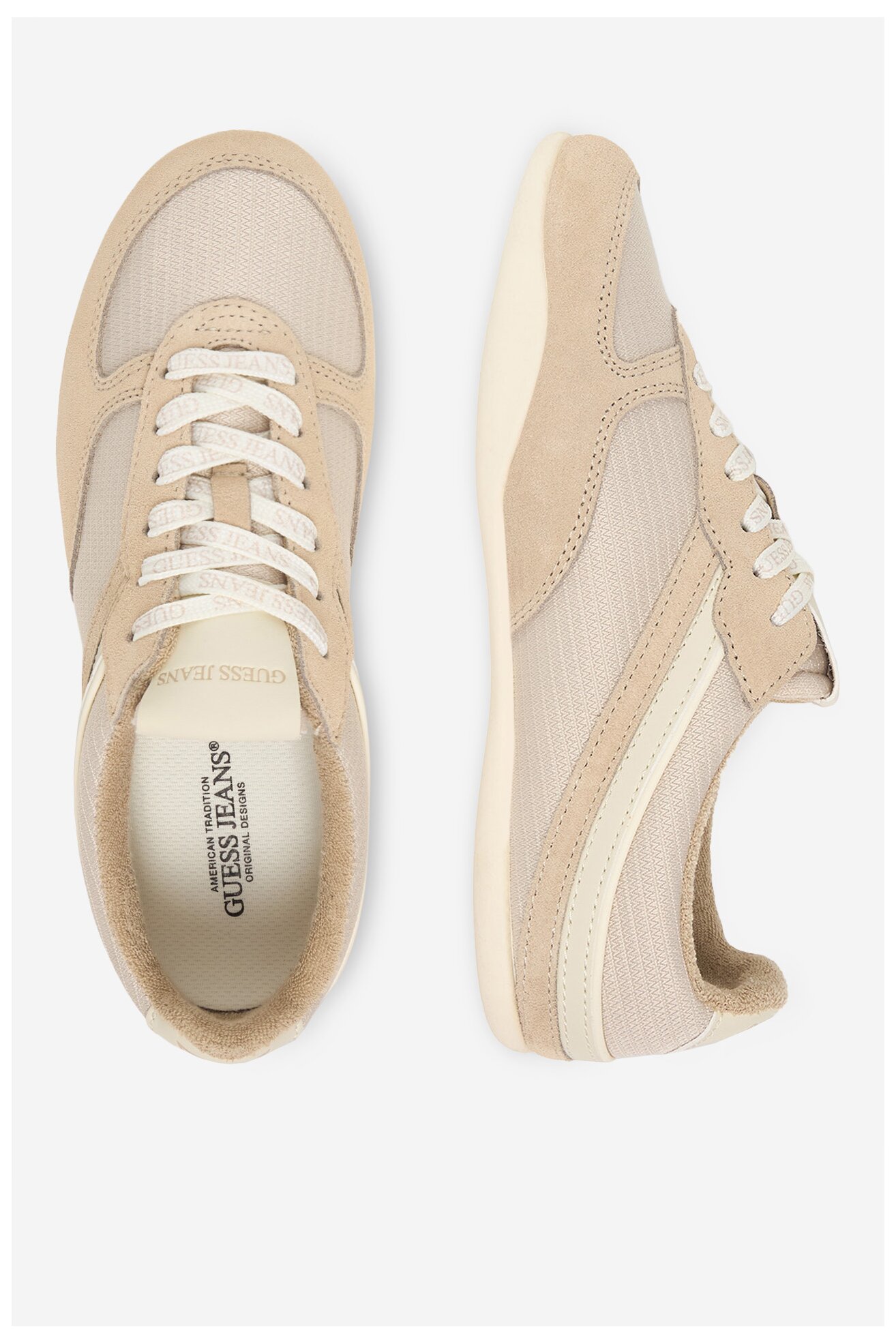 Напівчеревик GUESS JEANS EO-GJ2128 БЕЖЕВИЙ