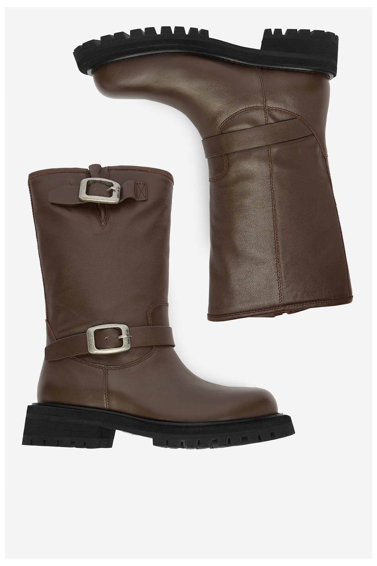 Botki G-STAR RAW EO-ERVA-LT2520-101 Brązowy