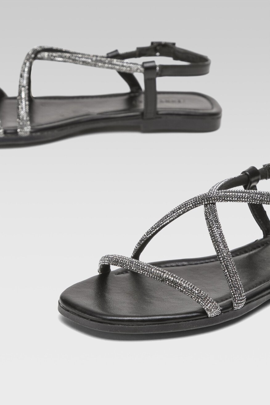 Jenny Fairy - Sandały czarne - 5904862775623