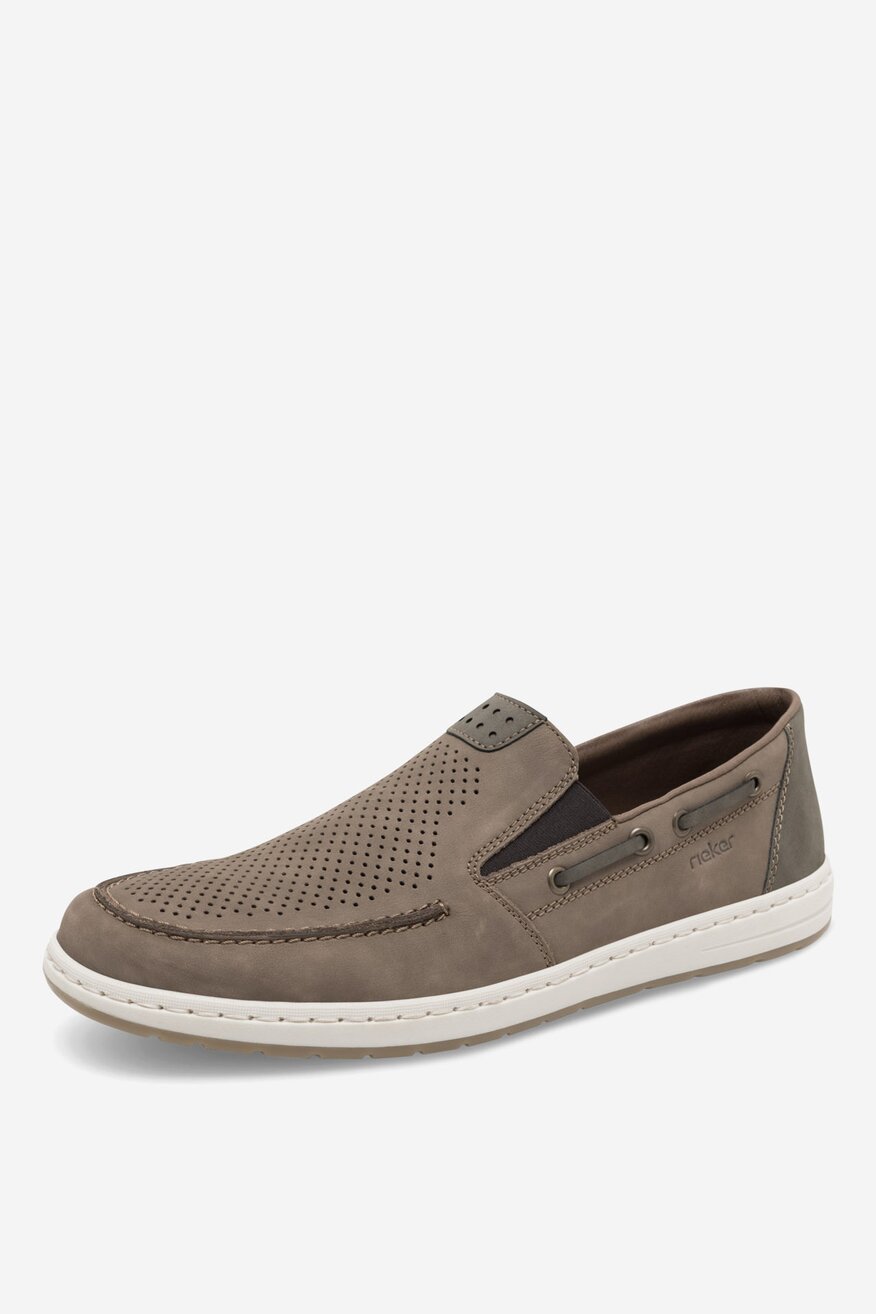 Polobotka Rieker HNĚDÁ - 2230056255064