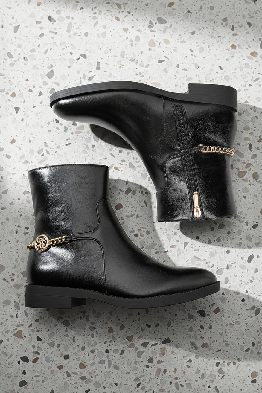 
                Bokacsizma NINE WEST FEKETE - 5906751325582