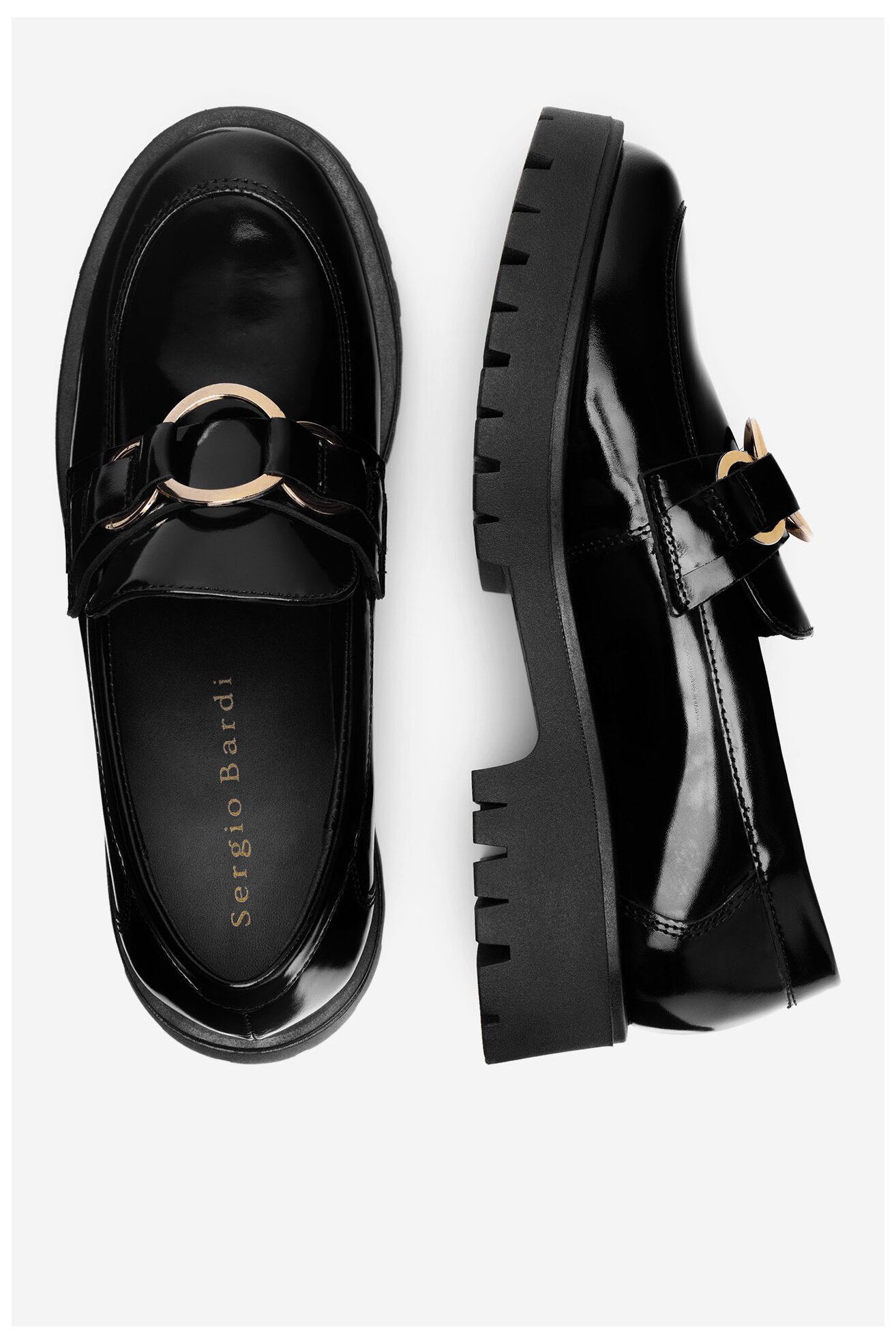 Mokasíny Sergio Bardi ARC-E1091-01SB ČERNÁ