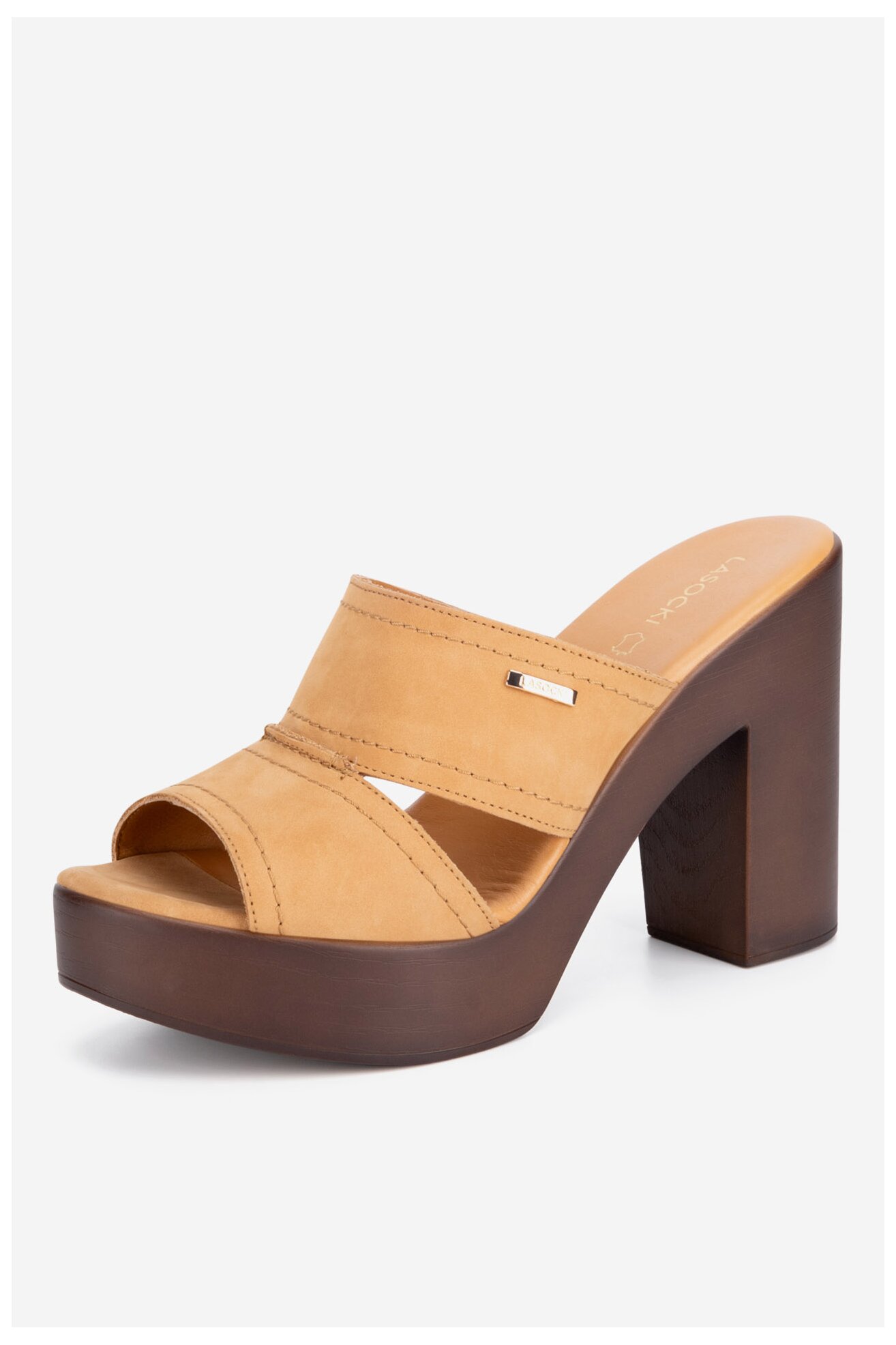 Klapki Lasocki BOLONIA EST-2026-02 Camel