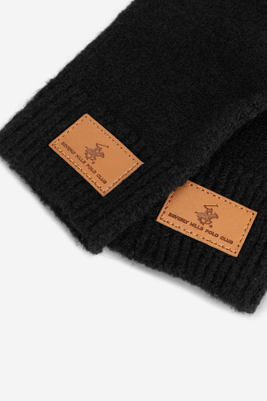 Muške rukavice Beverly Hills Polo Club CRNA - 5905588884040