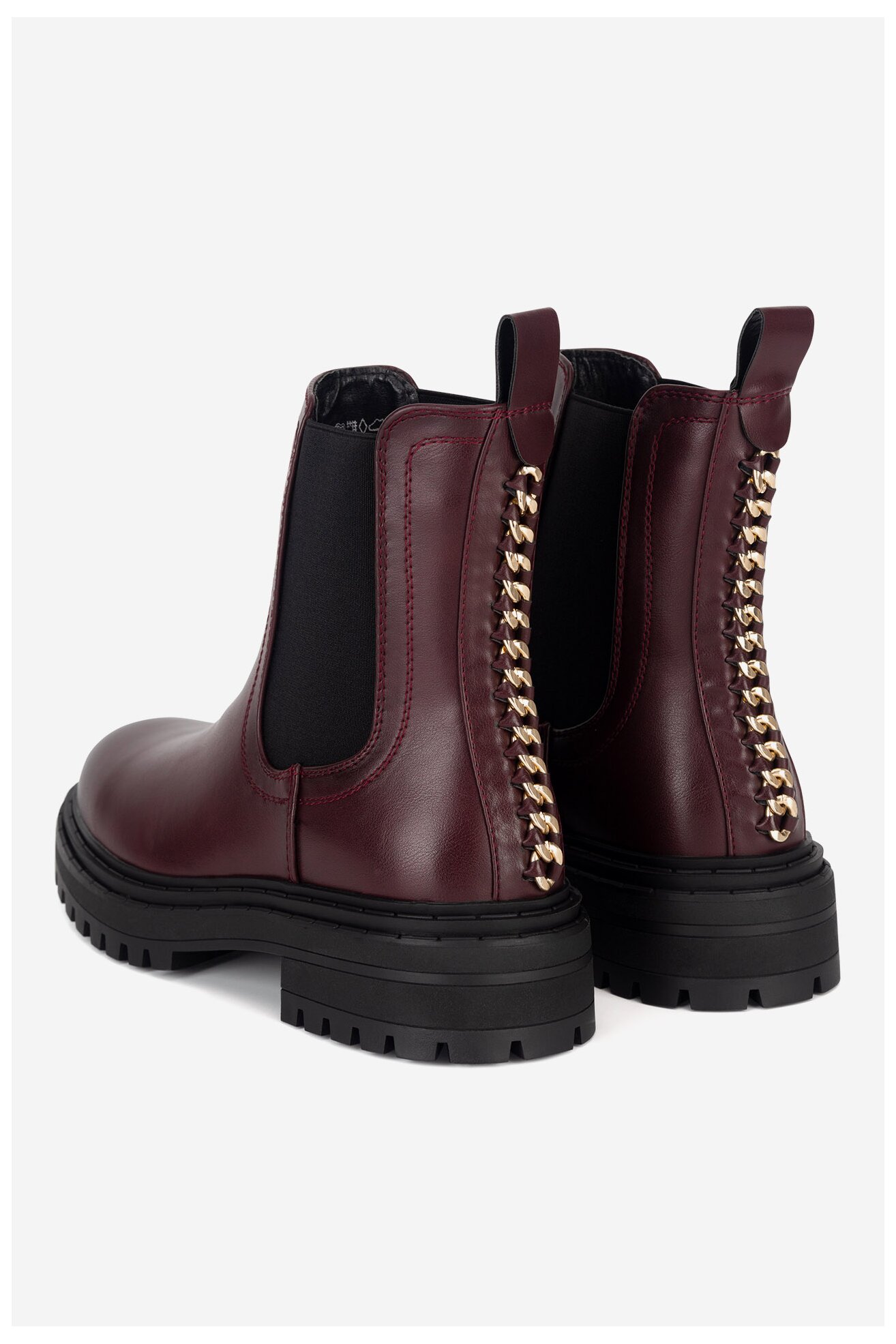 Botki Jenny Fairy HY60208-1 Bordowy