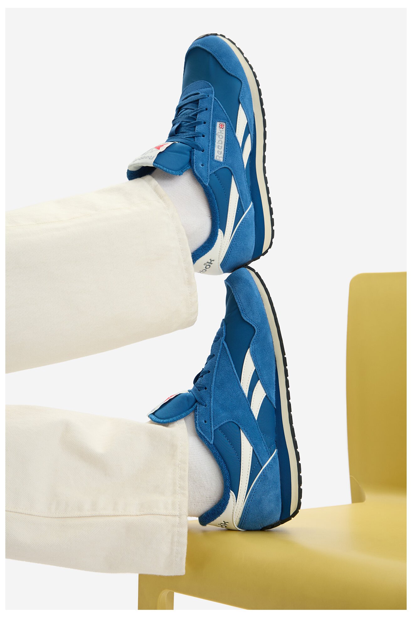 Obuwie sportowe Reebok SS-CLASSIC AZ 100245083 Niebieski