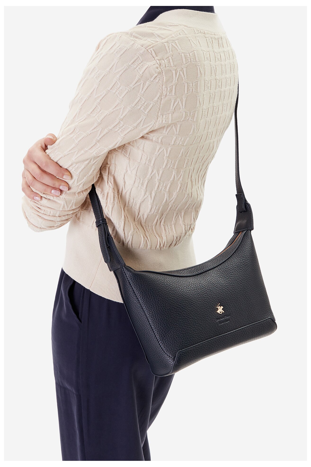 Kézitáska Beverly Hills Polo Club CEO-BHPC-C-008-08 SÖTÉTKÉK