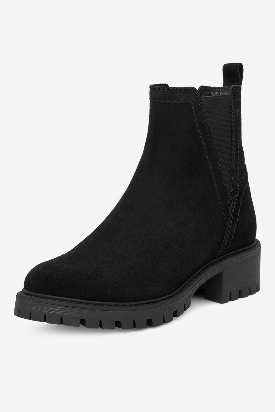 
                Lasocki - Botki skórzane ocieplane - 5906751227305