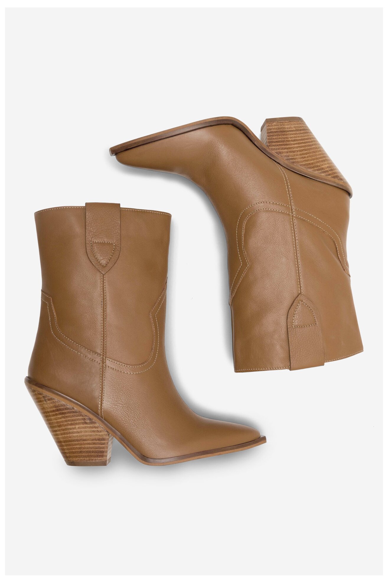 Botki Badura AMADORA-110436 Camel