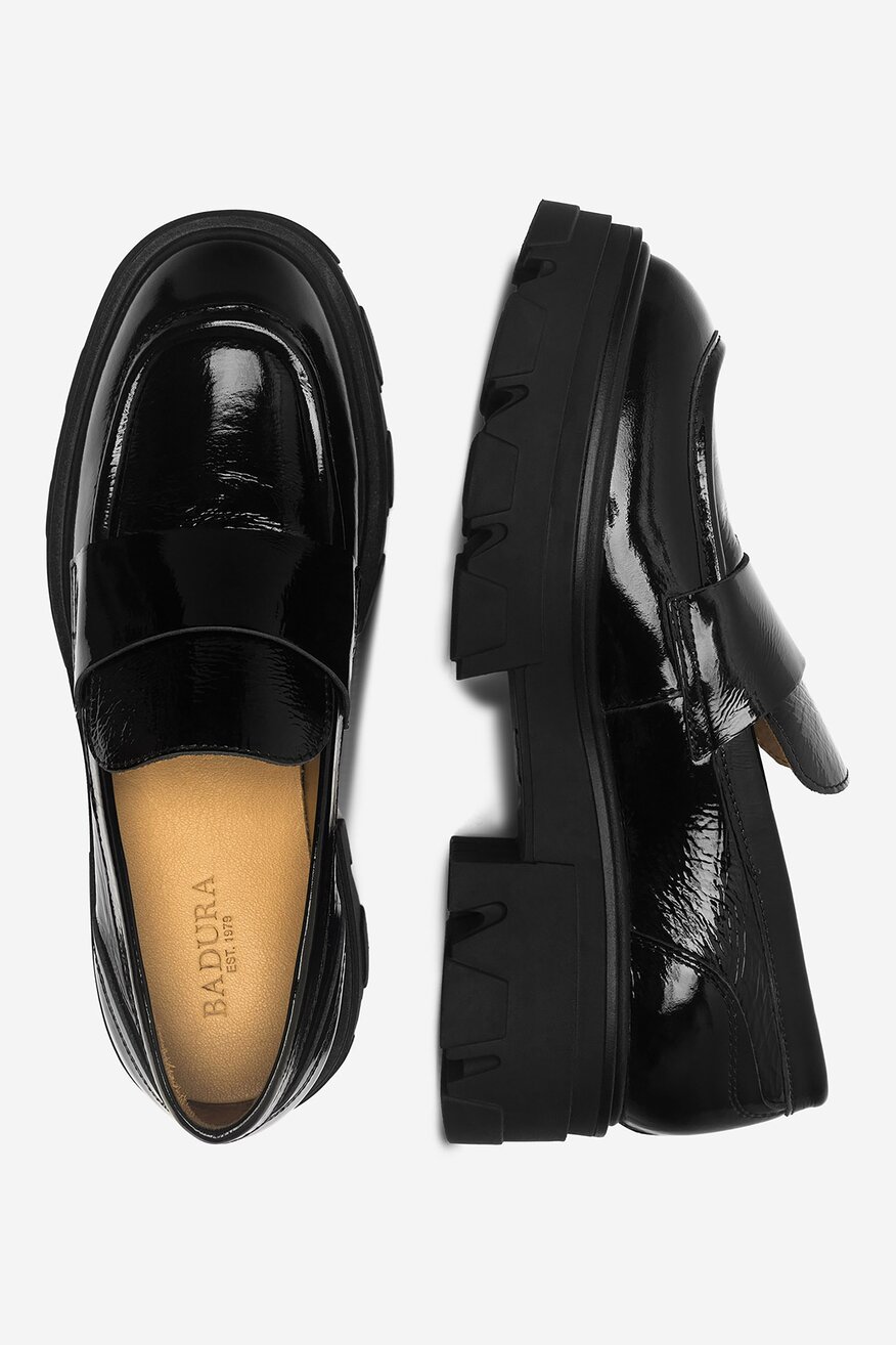 Badura - Mokasyny skórzane - 5905588093756