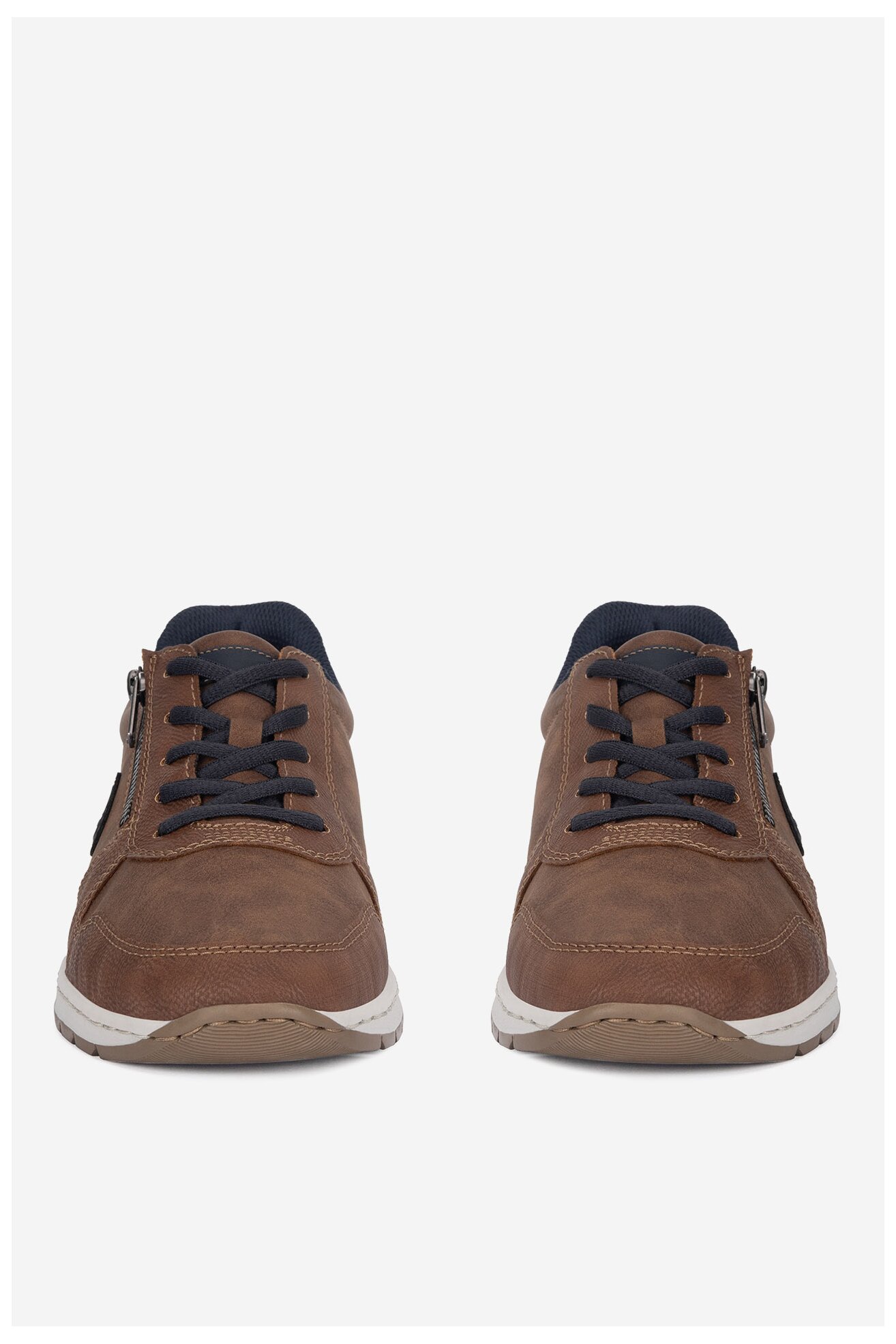 Półbuty Rieker B2114-24 Brązowy