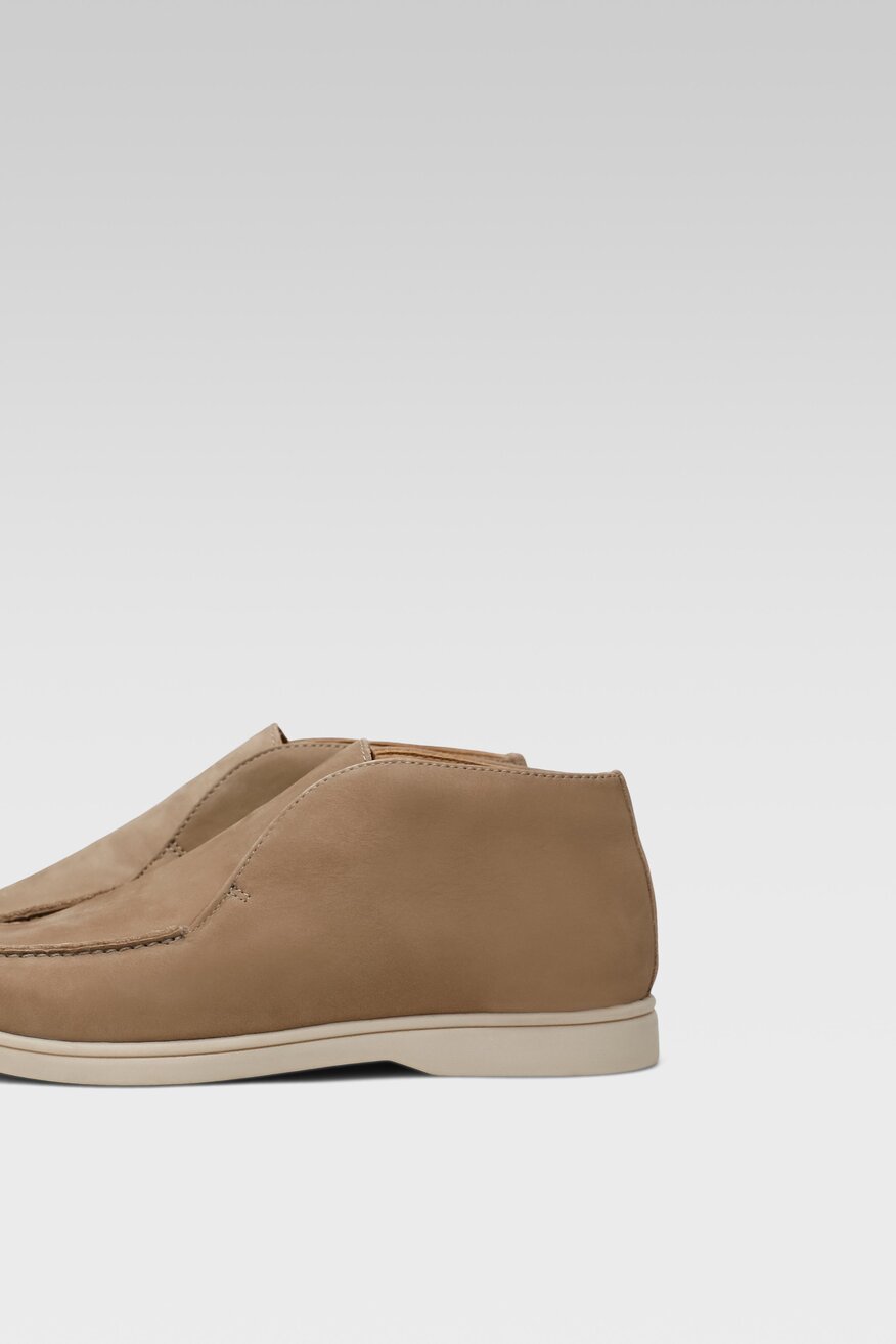 
                Gino Rossi - Skórzane botki beżowe - 5904862369761