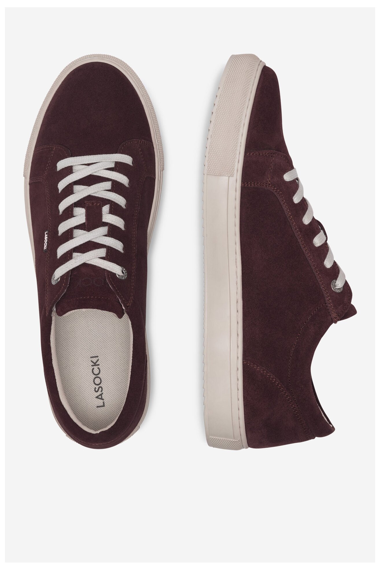 Vászoncipő Lasocki TOSTO-01 MI24 SÖTÉTPIROS