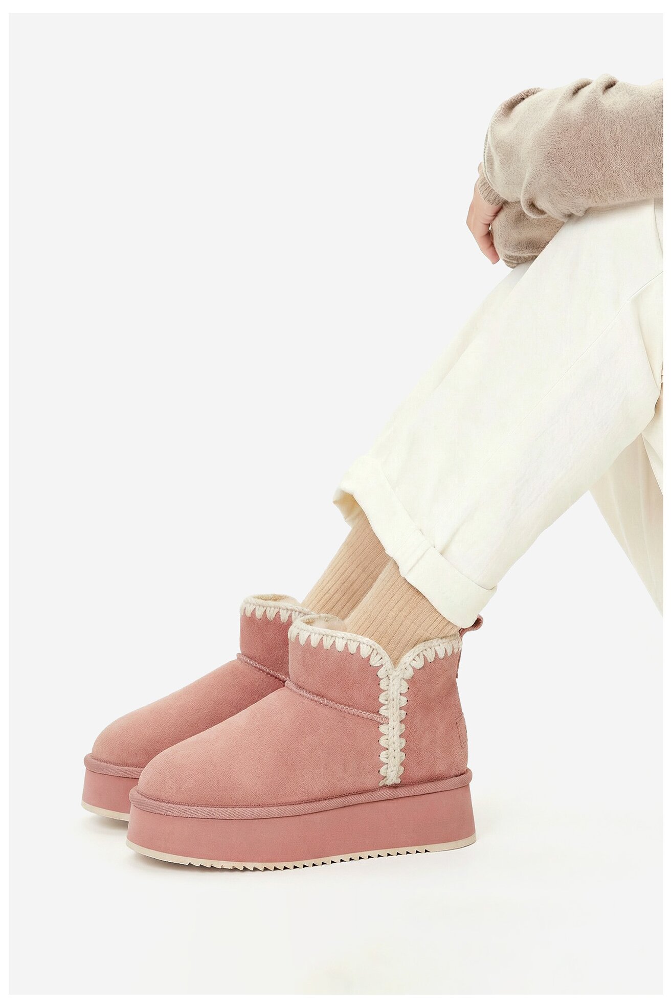 Kratke čizme ROXY CEO-HY9988-3 ROZE